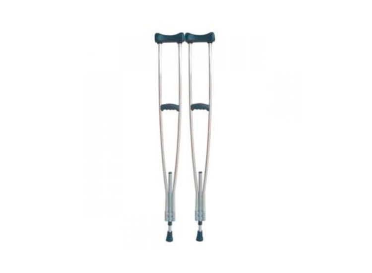 COD 8005-Muleta Axilar Aço Inox
