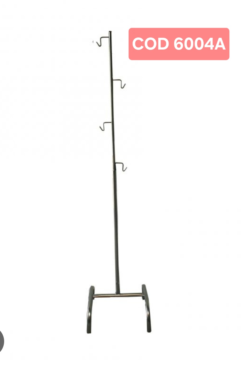 COD 6004-Suporte de Soro Fixo/ Regulável